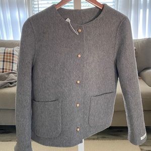 100% wool coat